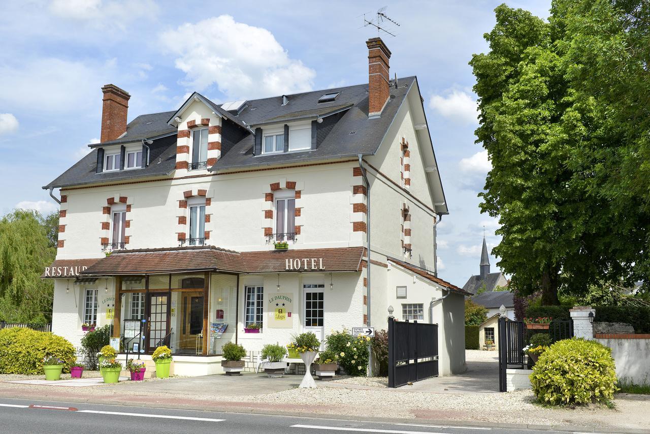 Hotel Le Dauphin Salbris Exterior foto