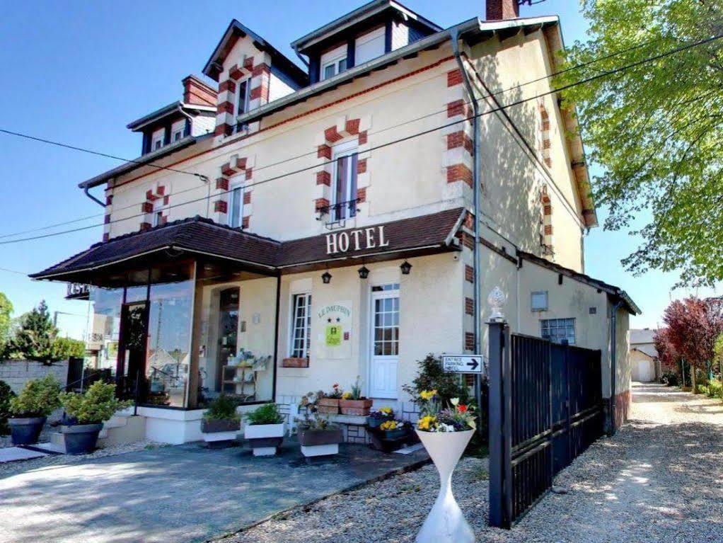 Hotel Le Dauphin Salbris Exterior foto